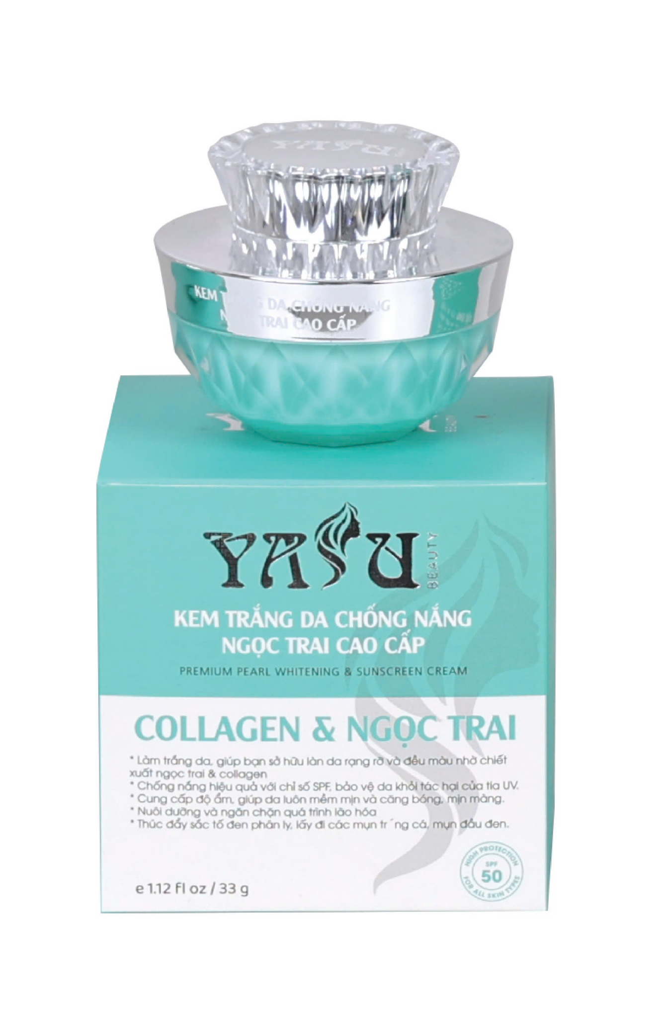 KEM TRẮNG DA CHỐNG NẮNG NGỌC TRAI CAO CẤP 