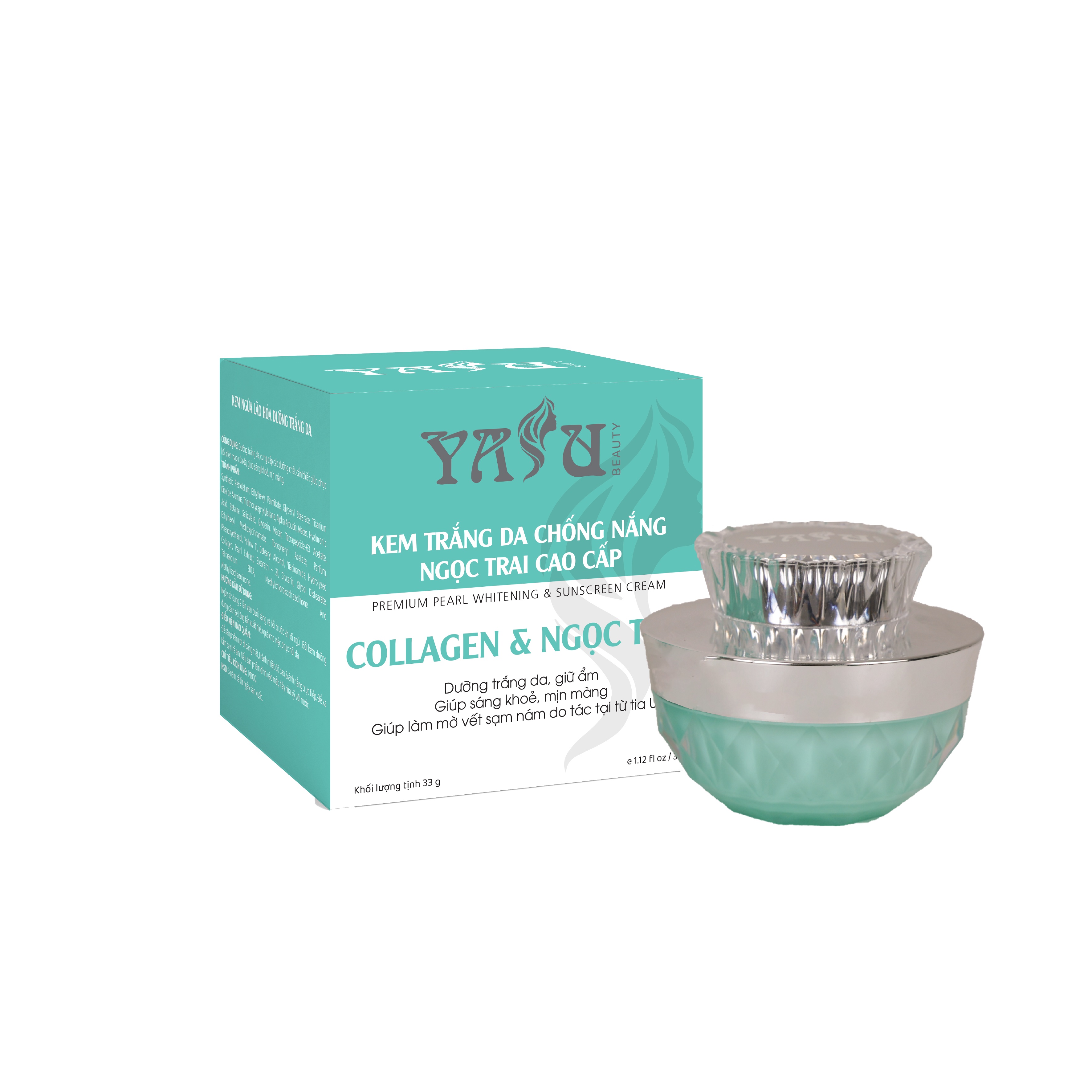 KEM TRẮNG DA CHỐNG NẮNG NGỌC TRAI CAO CẤP 